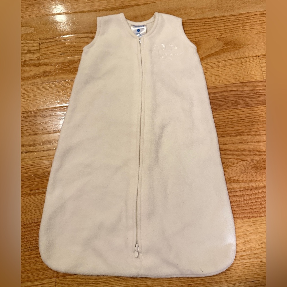 Newborn Halo Cream Sleep Sack, Fleece